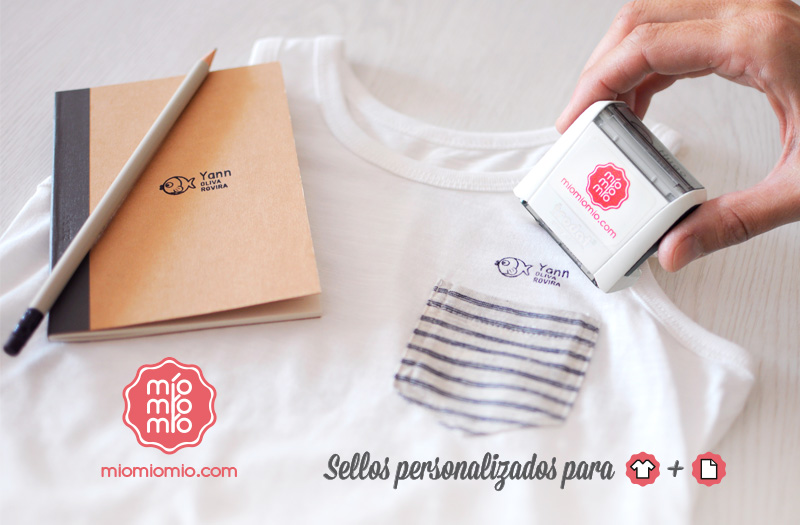 Dos años usando Miomiomio el sistema de sellos personalizados para marcar  ropa y papel [SORTEO CERRADO] - Mammaproof Barcelona